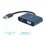 GEMBIRD A-USB3-HDMIVGA-01 USB to HDMI + VGA display adapter (A-USB3-HDMIVGA-01)