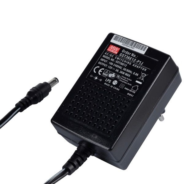 MEAN WELL 12V 3A 36W tápegység (GST36E12-P1J)
