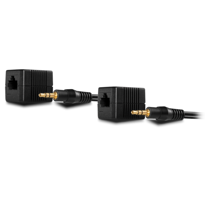 LINDY Extender 3.5 mm jack stereo audio CAT5/6 100m (70450)