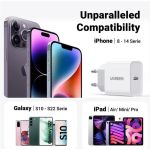 UGREEN hálózati töltő, PD 3.0, 20W, USB-C, fehér (60450)