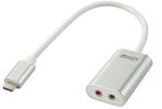 LINDY Adapter USB-C - 2x 3,5mm jack (42711)