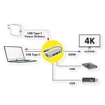 VALUE USB 3.1 - Multiport adapter HDMI,2x USB 3.2 Gen1;1x USB 3.1 (12.99.1042)