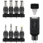 GOOBAY Univerzális hálózati DC adapter (3 V - 12V, 9 különböző méretű csatlakozóval (53995)