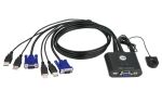 ATEN KVM Switch USB VGA, 2 port (CS22U)