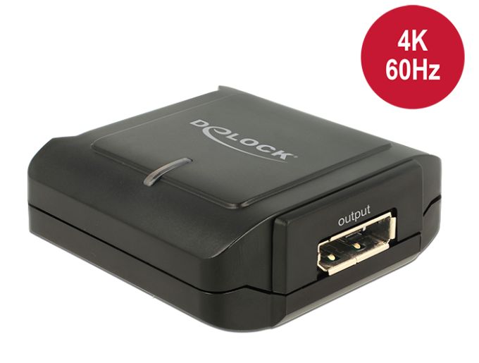 Delock DisplayPort 1.2 ismétlő 4K 60 Hz (11464)