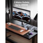 UGREEN PowerCube 7 az 1-ben hálózati elosztó, 65W 1,8m, fekete (60113)