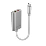 LINDY Adapter USB-C - 2x 3,5mm jack (42711)