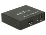 Delock Displayport 1.2-es elosztó 1 x Displayport-bemenet-2 x Displayport kimenet 4K (87691)
