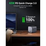 UGREEN PowerCube 7 az 1-ben hálózati elosztó, 65W 1,8m, fekete (60113)